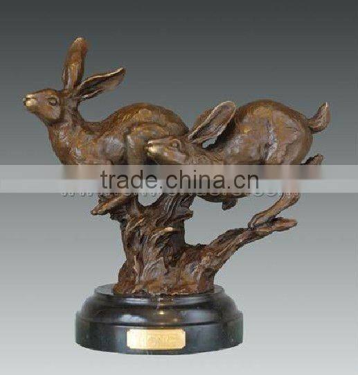 2011 Hot sale small bronze sculptures of Rabbit01 (AL250)