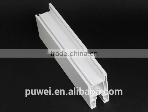 60 white pvc profile for window and doors