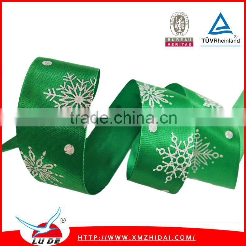 2015 custom printed ribbon for Christmas,Christmas decorative ribbon