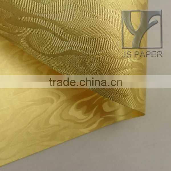 JS 31*43'' Gold aluminium foil 2 side coated paper