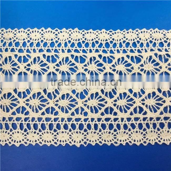 H0248-1 Elegant Lace Ribbon, 100% Cotton Lace ,Crocheted Lace