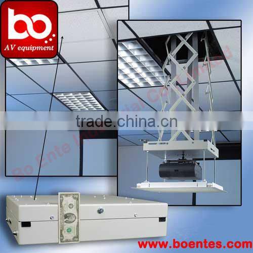 Synchronous Motor Type Office Motorized Projector Ceiling Lift/Electric Projector Mount