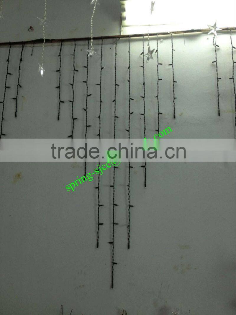 Icicle LED string light for decoration