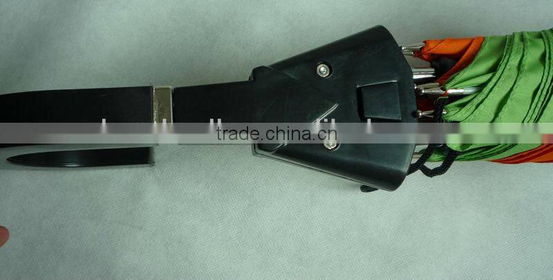 23" straight couple umbrella with different colors