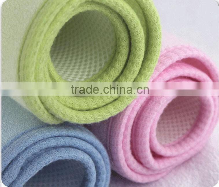 3D Mesh bamboo cotton covered edge baby urine pad with TPU laminated changing pad