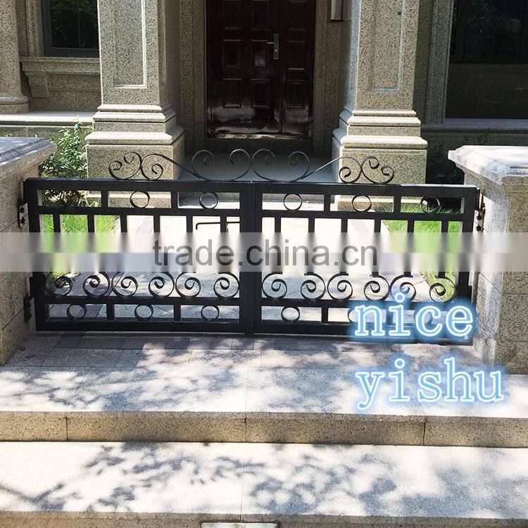 Luxury wrought iron gate/ elegant Indian house main gate designs