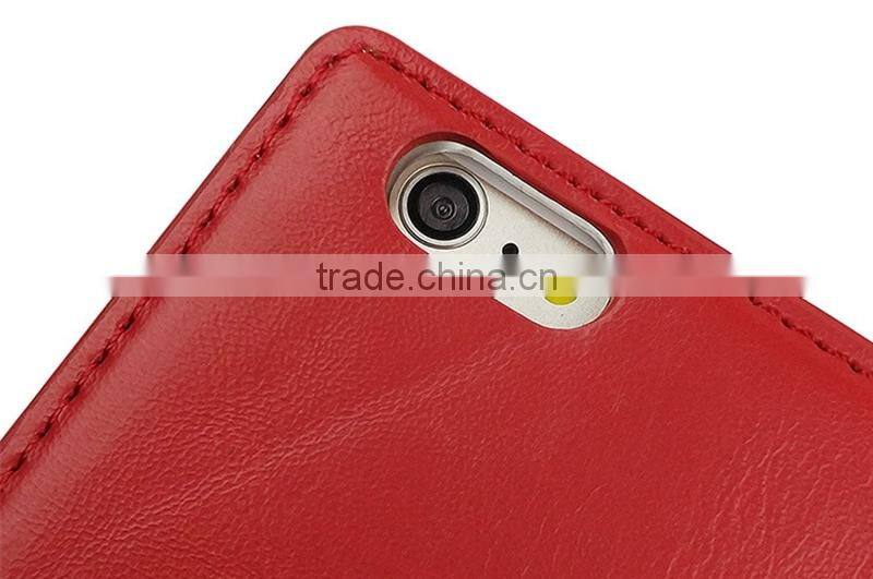 Leather flip case cover for meizu mx5 m1 m2 note