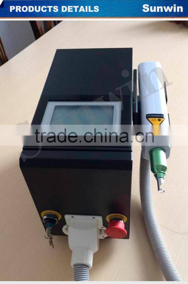 Portable q switched nd yag laser tattoo removal SW-61E