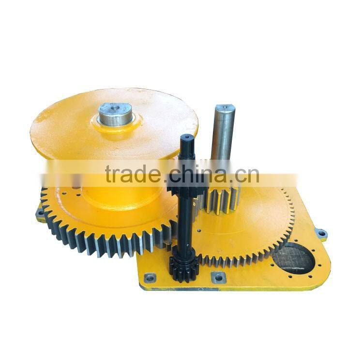 Speed transmission high rpm hand winch