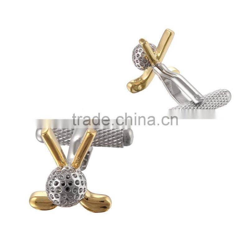 2015 new arrival hot selling 3D novelty cufflinks&tie bar wholesale