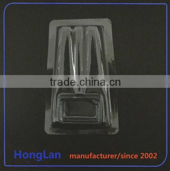 High quality thermoformed blister tray clamshell blister packaging