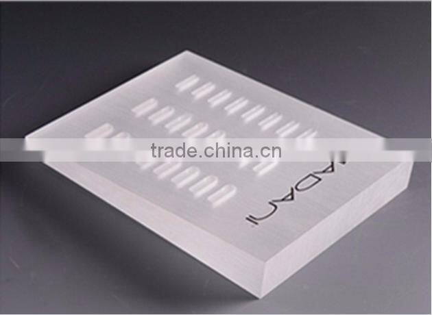 custom clear plastic acrylic ring display stand