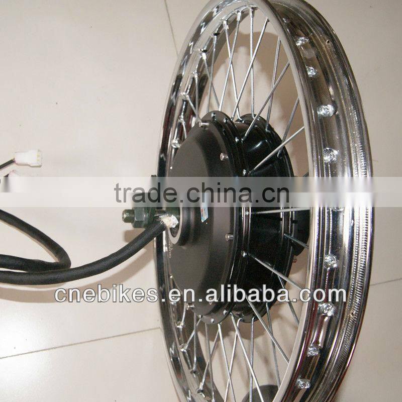 brushless 3000w Hub Motor for Electric motorcycle