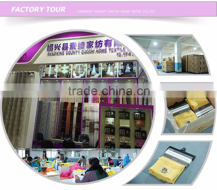 Home designs supplier Small MOQ Customized printed window curtain