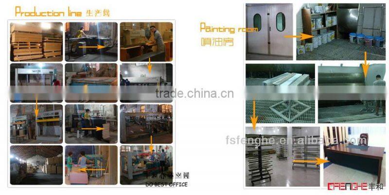 modern u-shape office table design for office furniture D-005