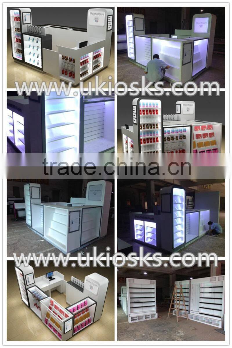 Newly phone cases kiosk | mobile phone kiosk design | phone repair kiosk for sale