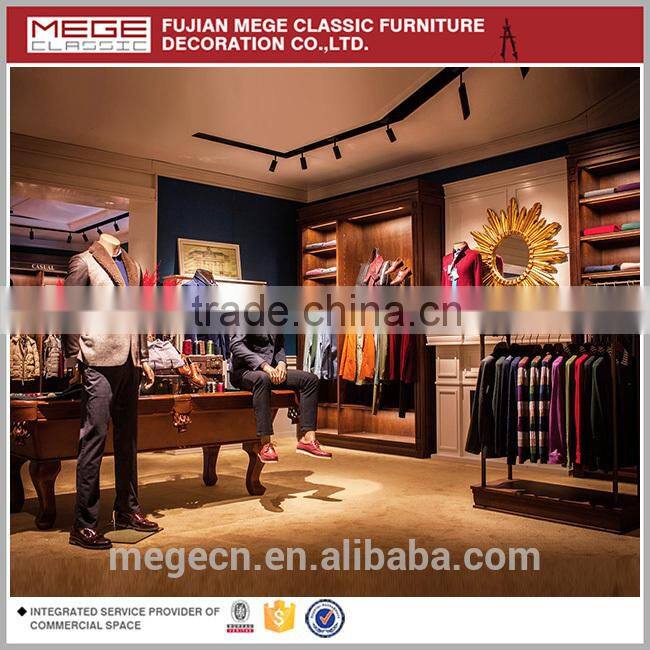 New Design Retail Clothing Store Display Shelf