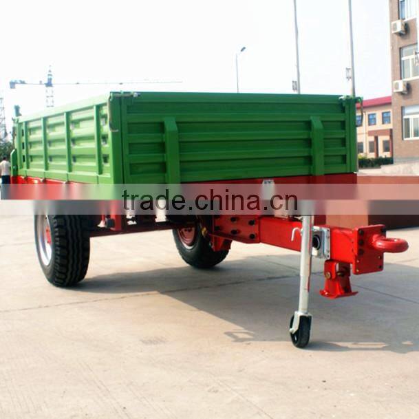 1.5 ton agricultural machinery cargo tipping trailer hand tractor with trailer