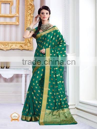Red Kanchipuram Silk Trendy Saree