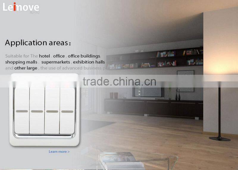 hot sell electronic light 4 gang 2 way switch