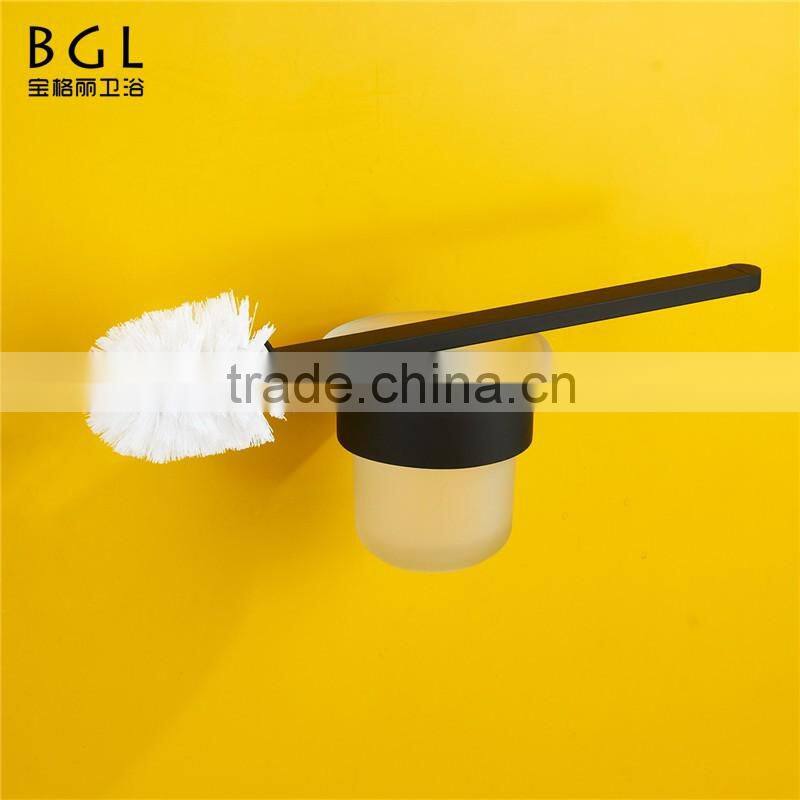 zine alloy rubber painting finishing with bathroom accessories toilet brush holder
