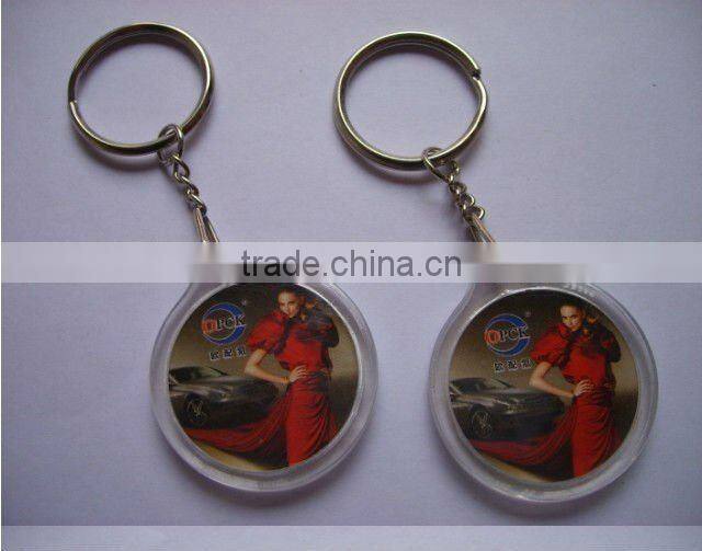 Mini picture key chain