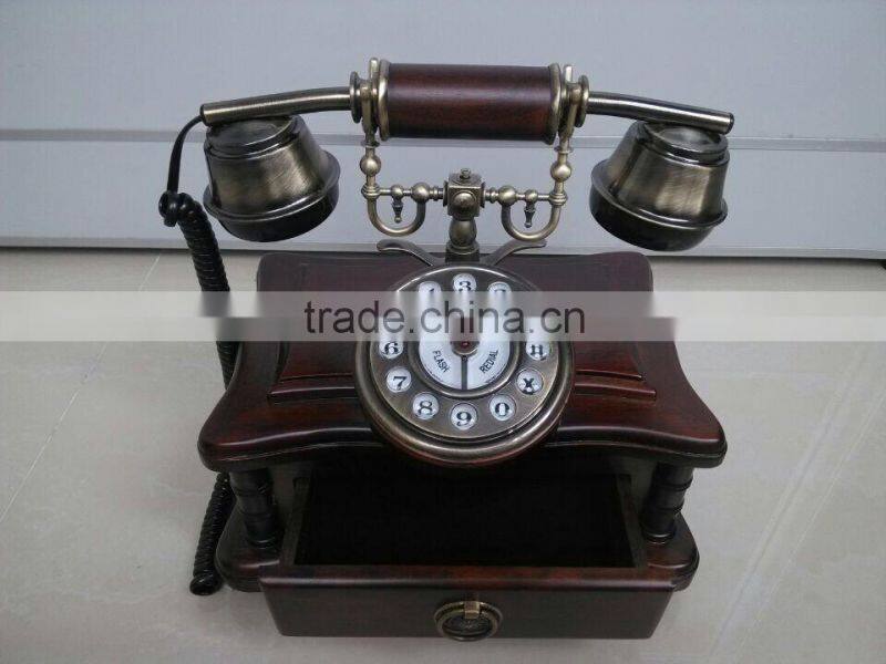 Antique Retro Corded Telephone Decorative Vintage Home Phone For Gift
