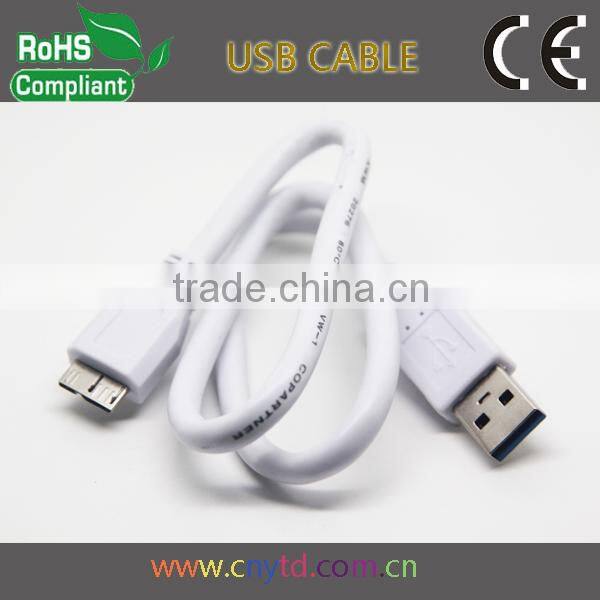 Super speed 3.0 usb cable usb 3.0 cable V3.0 micro usb 3.0 cable for note3 S5