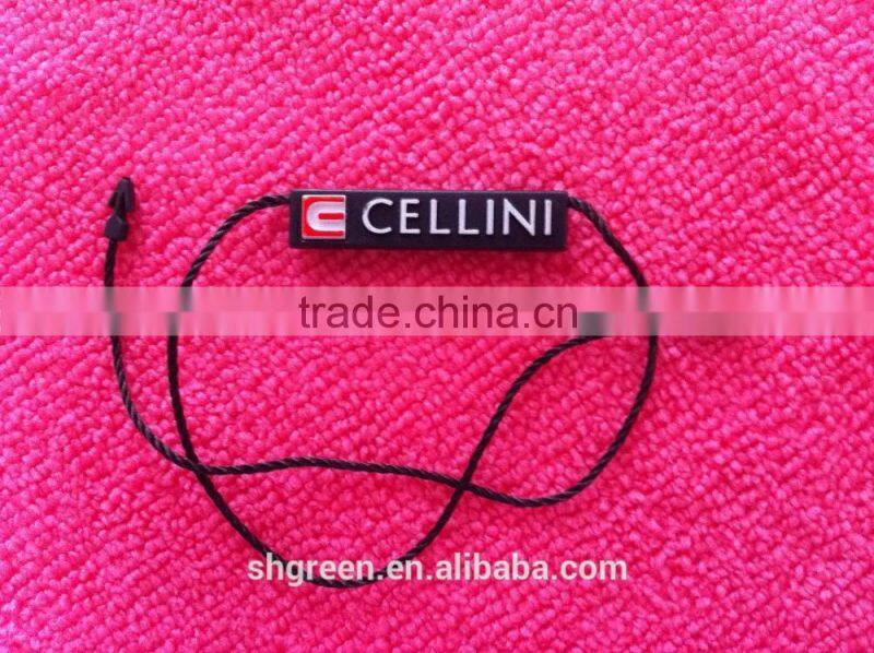 large size ABS plastic string tags,seal tags for clothing