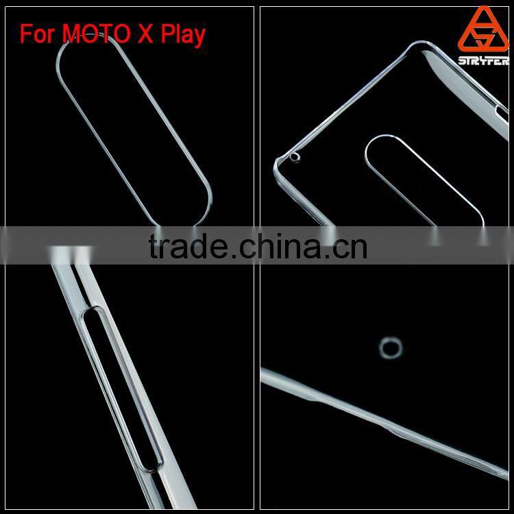 2016 pc ultra slim phone case for MOTO X Play, good for new start business for Motorola X Play 2d sublimation mobile phone cases