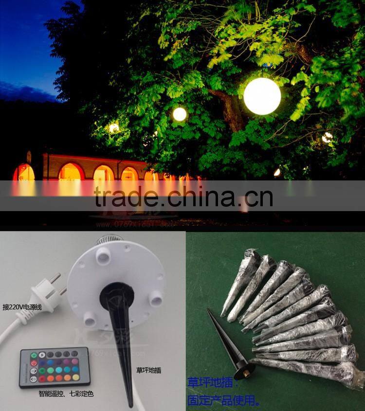 360 degree waterproof led beach ball garden decoration led lamp luminous ball