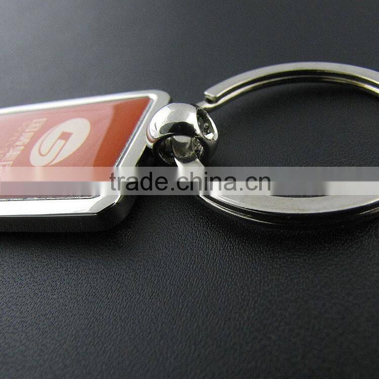 Black Customzied Leather Tassel Keychain