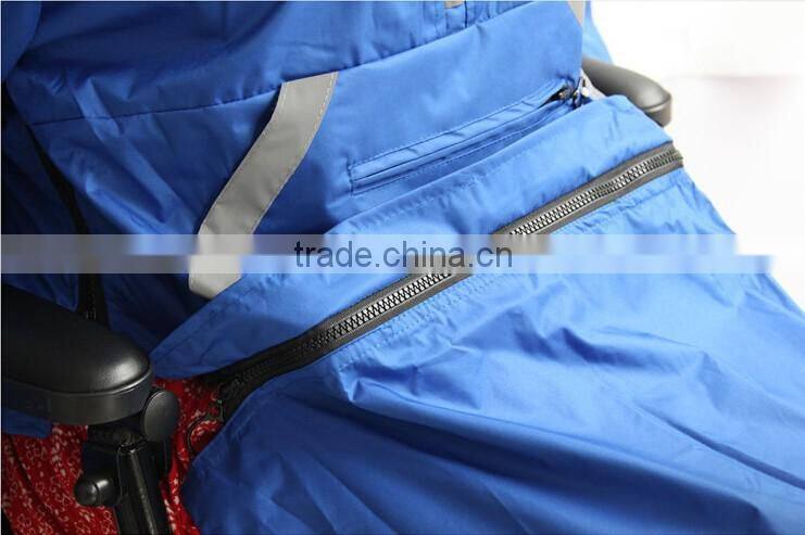 Topmedi Health Care Product Oxford Waterproof Fashion Wheelchair Rain Suit
