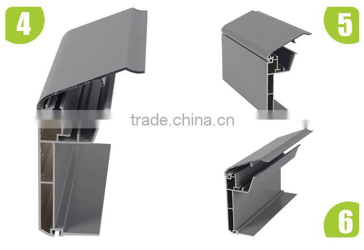 6063 t5 Industrial anodized extruded aluminum profiles from China factory