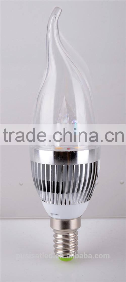 2014 hot sale 240LM 3W LED candle light E14 from china manufacture