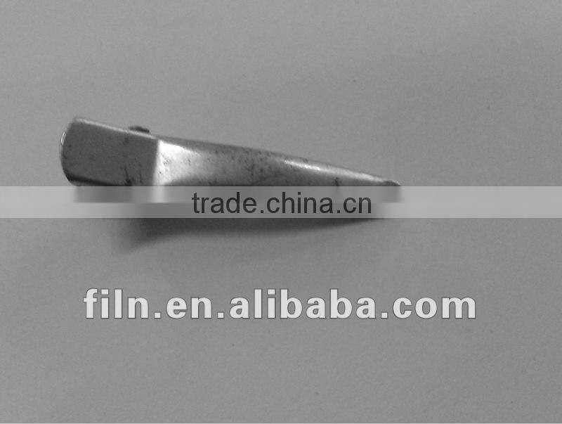 small copper crocodile clamp for hair 35mm