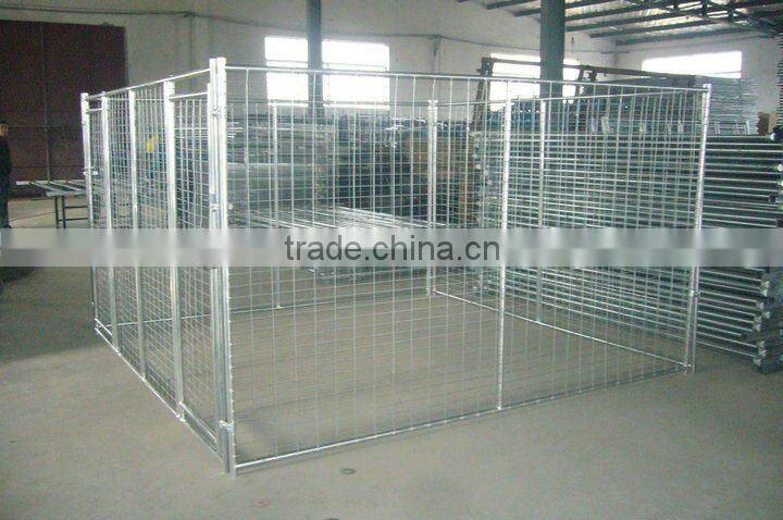 galvanized big outdoor dog cage