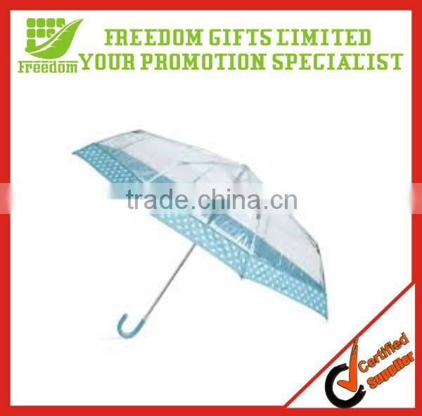 Simple Clear Dome Transparent Umbrella