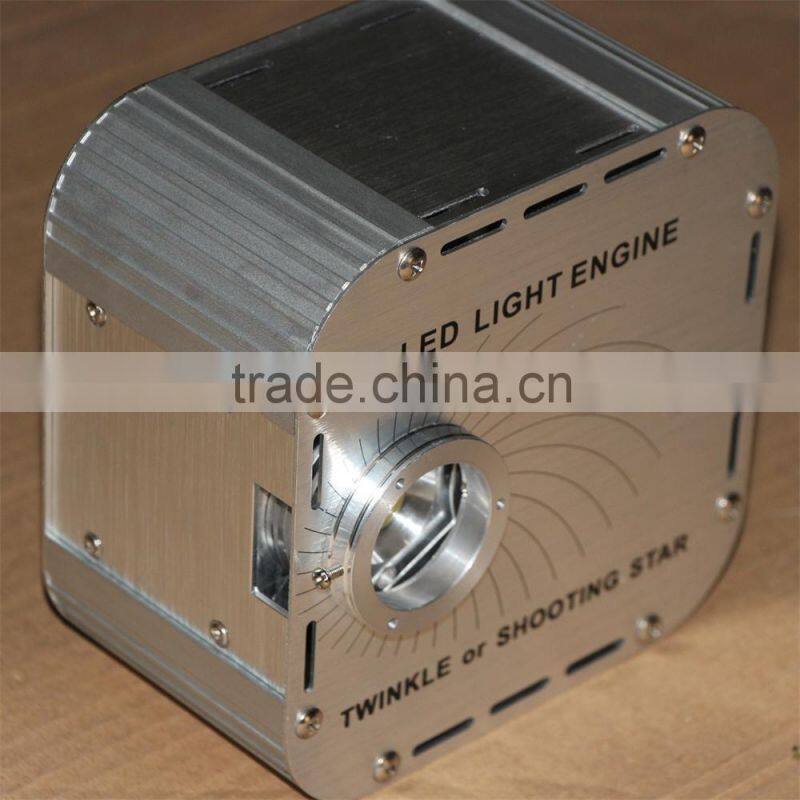 27w RGB fiber optic light engine with remote controller in 7color changeble 110V~265V/12V