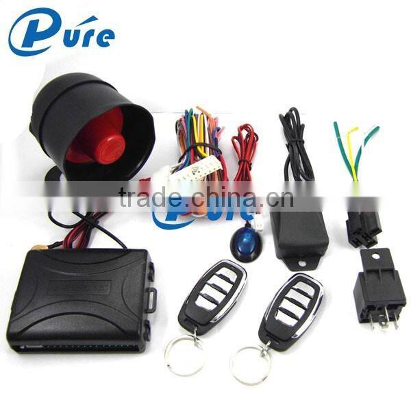 High Quality Compatitive Price One Way Car Alarm System Safeguard Car Alarm With Compact Box
