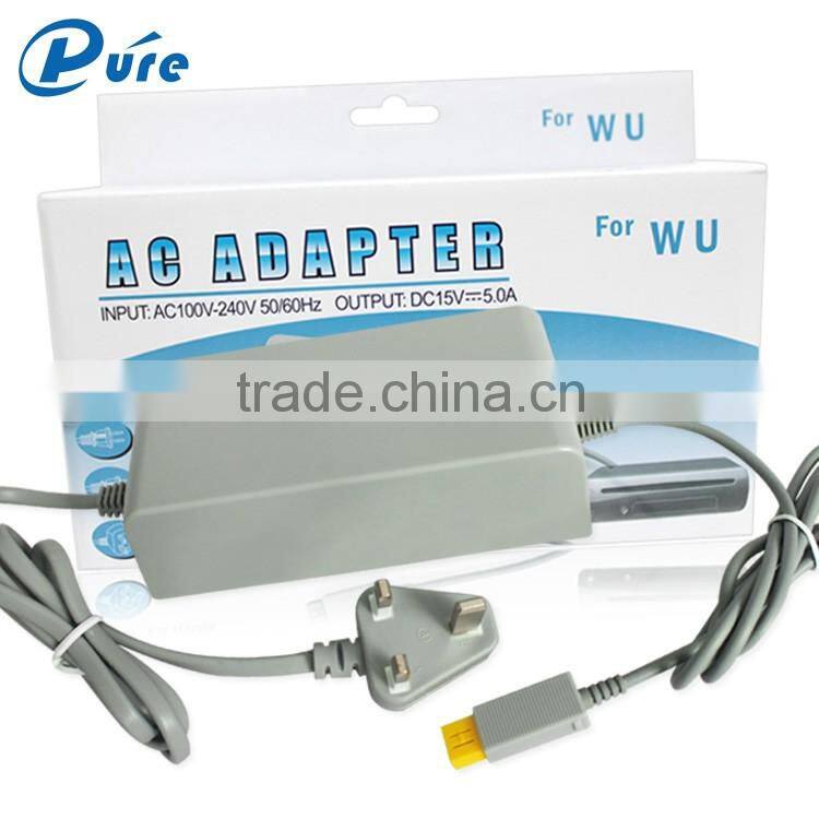 Power Supply Universal 100 - 240V AC Adapter for Wii U Console US Plug UK Plug EU Plug