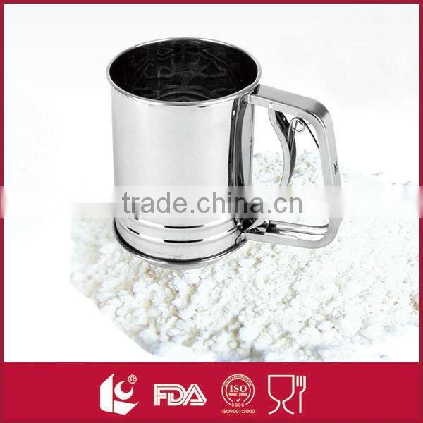High quality stainless steel flour sieve