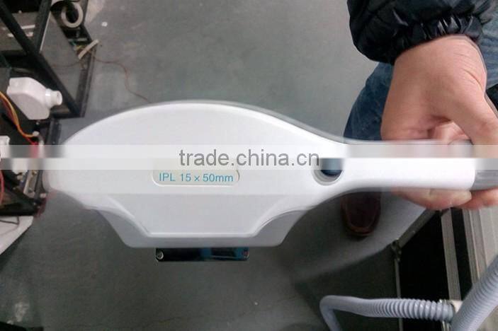 E light/IPL/OPT/ SHR/ SSR + RF + Nd yag laser 3in 1 Ipl machina