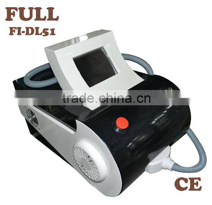 Portable 808nm diode laser / diode laser hair removal / permanent hair removal