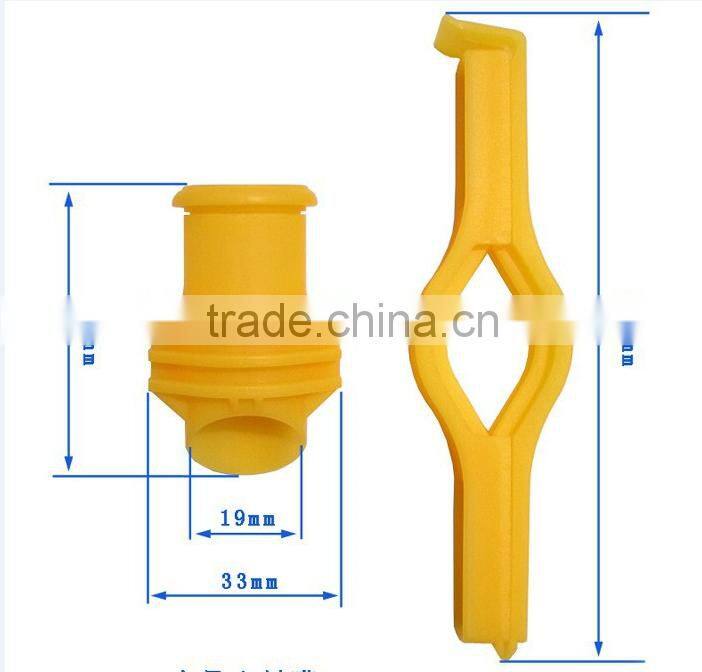 Plastic Food Bags Sealing Clip Kitchen Storage Organizer Discharging Mouth Cap