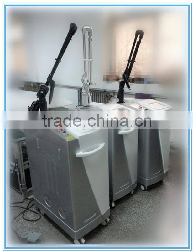 2016 new technolgoy q switch nd yag laser tattoo removal Machine with 7-joint Articulated arms