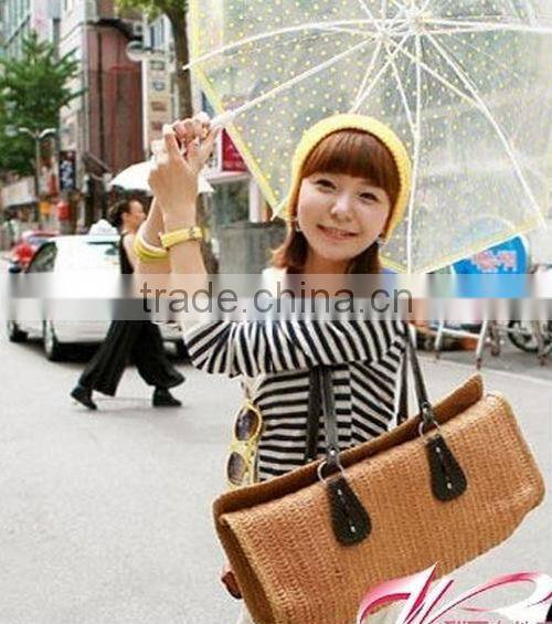 Straw bags made of sea grass for ladies--2