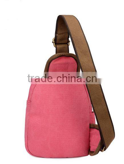 Alibaba China made Durable thick washed men&women canvas waist bag