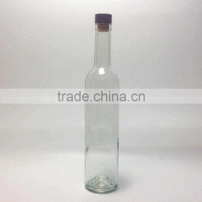 16oz clear wine bottle