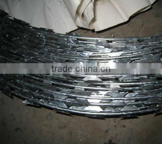 Razor Barbed Wire protection against thieves